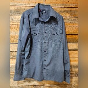 Mens size Large AirWalk long sleeve‎ dress shirt